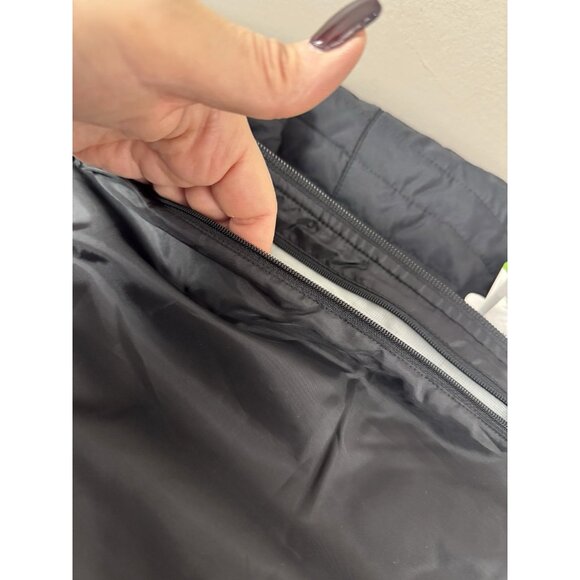 NWT Storm Creek Mens Large Black Puffer Vest Thermolite Eco Water Resistant Logo - Picture 10 of 16